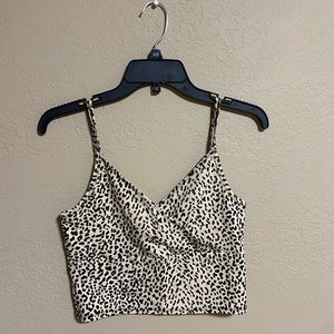 Shein leopard tank top